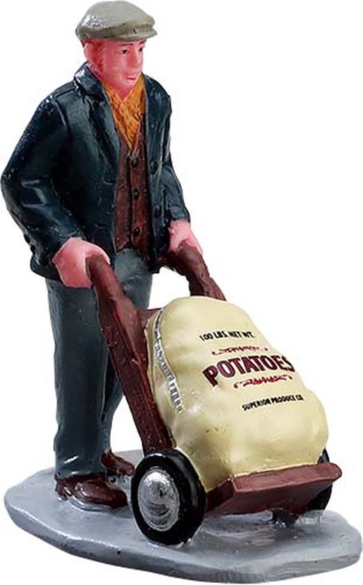 Lemax - Market Worker - Kersthuisjes & Kerstdorpen