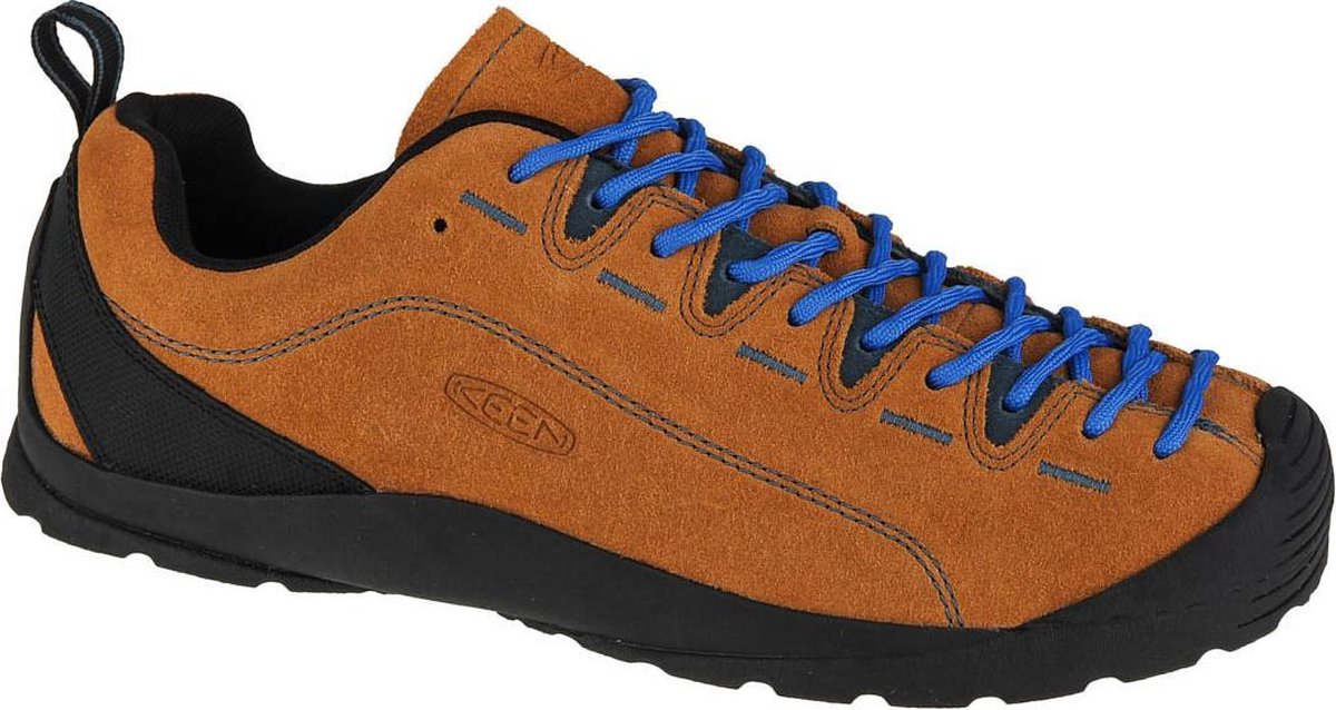 Keen Jasper Heren Sneakers Suede Cathay Spice/Orion Bruin