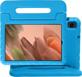 Hoesje Geschikt voor Samsung Galaxy Tab A7 Lite Hoesje Kinderhoes Shockproof Hoes Kids Case - Blauw
