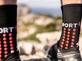Compressport Ultra Trail Socks - zwart - maat 42-44