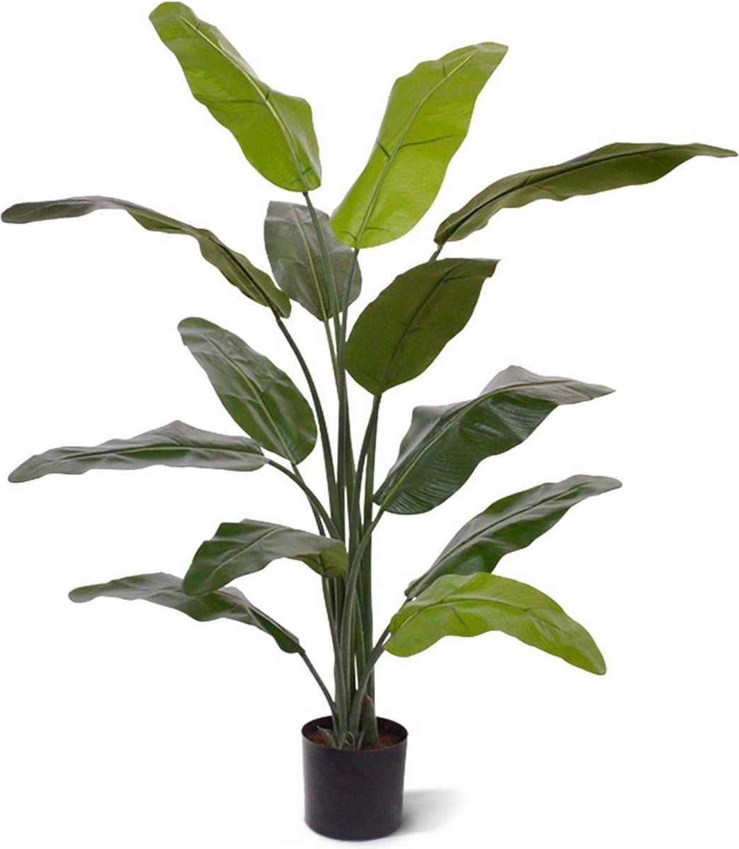 maxifleur Kunstplanten Traveller kunstpalm 130cm Groen