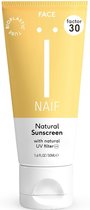 Naïf Zonnebrandcrème SPF30 – Voor Het Gezicht - 50ml - met Natuurlijke Ingrediënten