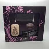 LaDot Giftpack Kerst - Stempel Tattoo - 1 Middel Stempelsteen - Kerstboom - Nep Tattoo - Black Tattoo - Kinderen en Volwassenen