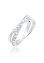 Elli Women's Lady Ring 925 Silver 17 Crystal 58 Zilver 32020150