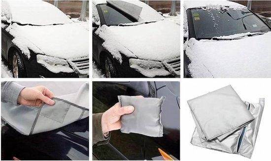 Housse de pare-brise magnétique antigel Benson - Protège votre voiture de  la neige et 