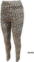 DAMES LEGGING - HIGH WAIST - PANTER - TIJGER - LUIPAARD PRINT - MAAT XL/XXL (42-44)