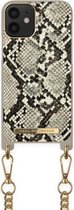 iDeal of Sweden Phone Necklace Case voor iPhone 12 Mini Desert Python