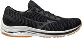 Mizuno Wave Rider 24 Waveknit  Sportschoenen - Maat 48.5 - Mannen - Zwart/Wit