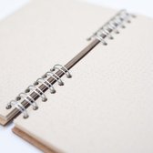KOMONI - navulling notitieboek - A4 - Gestipt papier
