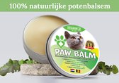 100% natuurlijke potenbalsem - paw balm – voor katten –  met lichte voetzooltjes - tegen kloven, wondjes, ontstekingen en beschadigingen - herstellend en voedend - made in Holland