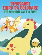 Dinosauri Libro Da Colorare Per Bambini Dai 4-8 Anni