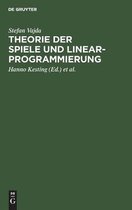 Theorie Der Spiele Und Linearprogrammierung