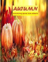 Autumn Coloring Book For Adults