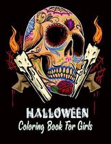 Halloween Coloring Book For Girls
