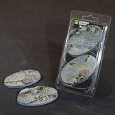 Urban Warfare Bases Pre-Painted (2x 90mm Oval )
