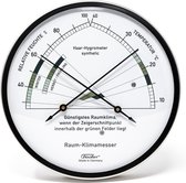 Fischer | Binnenklimaat hygrometer met thermometer ø 130 mm