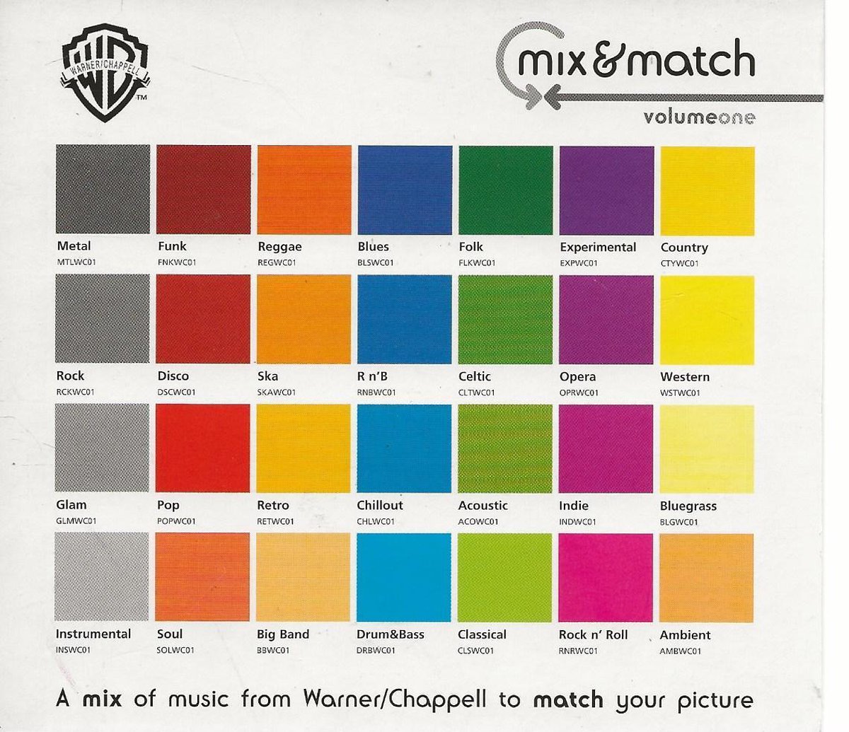 MIX & MATCH - WARNER + CHAPPELL