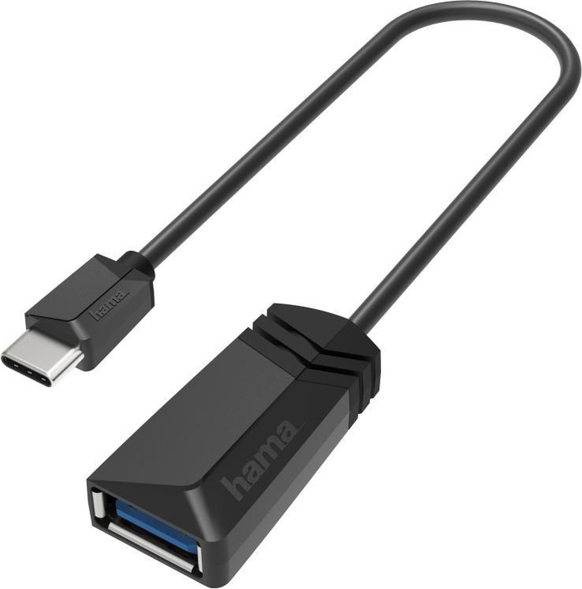 Hama USB-OTG Adapter, USB-C Plug - USB Socket, USB 3.2 Gen 1, 5 Gbit/s