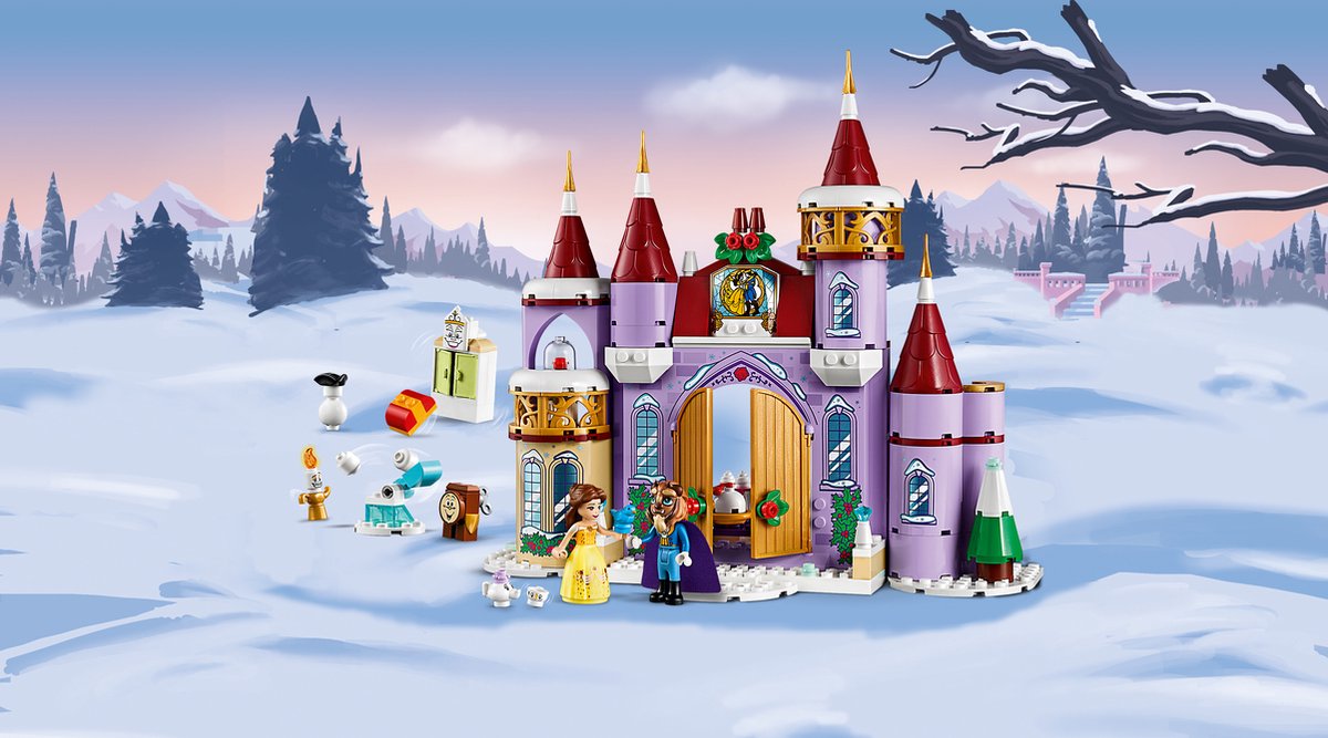 LEGO Disney Princess Belle's kasteel winterfeest 43180 — afbeelding 10