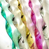 Bling bling  Twister - wind spinner - 70cm lang, diverse kleuren - per 8 stuks.
