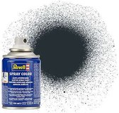 Revell #9 Anthracite Grey - Matt - Acryl Spray - 100ml Verf spuitbus