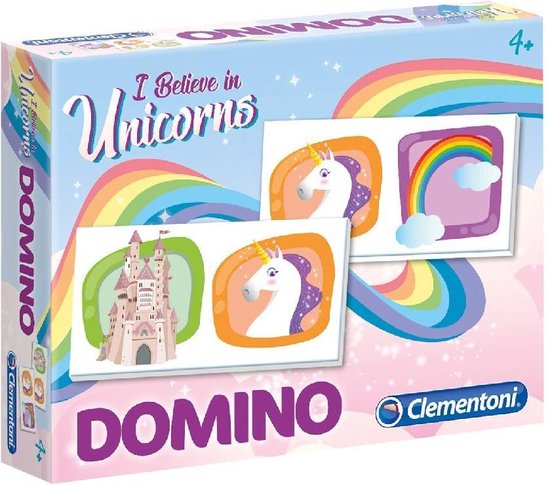 Afbeelding van het spel Clementoni Domino Unicorn