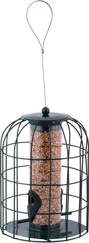 Mangeoire/cage d'alimentation en métal 26 cm - Moineaux/Mésanges petits  oiseaux -... | bol.com