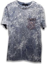 Tie-Dye Blauwe T-shirt M