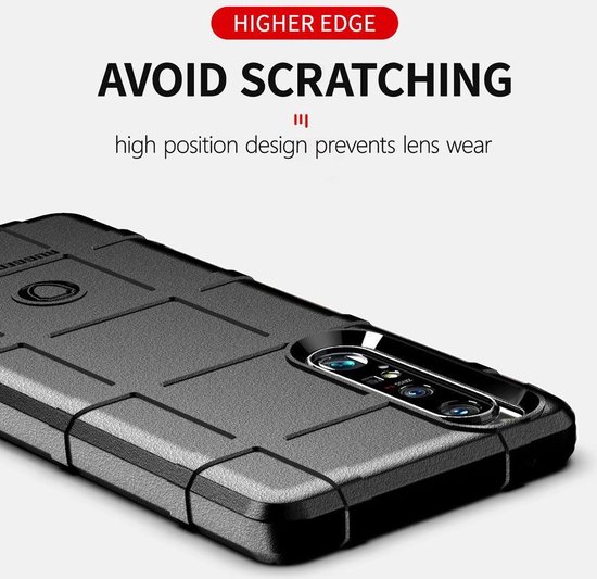 Coque Sony Xperia 1 III, Coque en Gel TPU Rugged Shield , Verte - Coque de Téléphone Portable Compatible pour: Sony Xperia 1 III