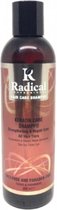 Radical Hair Care Keratine Shampoo Macadamia een zout vrije en parabenen vrije shampoo.