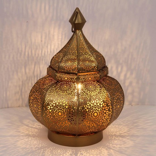Marokkaanse vloerlamp of tafellamp look Gohar | bol.com