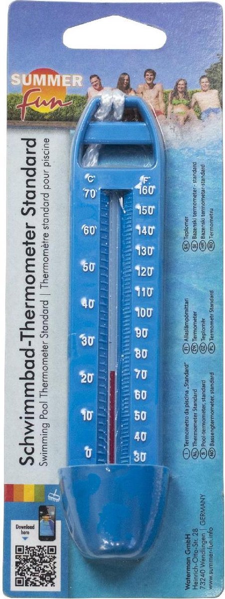 Piscines Thermomètre de piscine flottante facile à lire pour