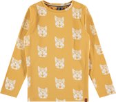 Babyface T-Shirt Long Sleeve Jongens T-shirt - Mustard - Maat 98