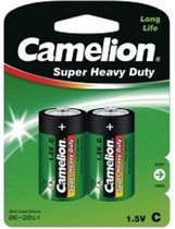 Camelion batterij 1.5v C R14P Baby UM2 (hangverpakking)