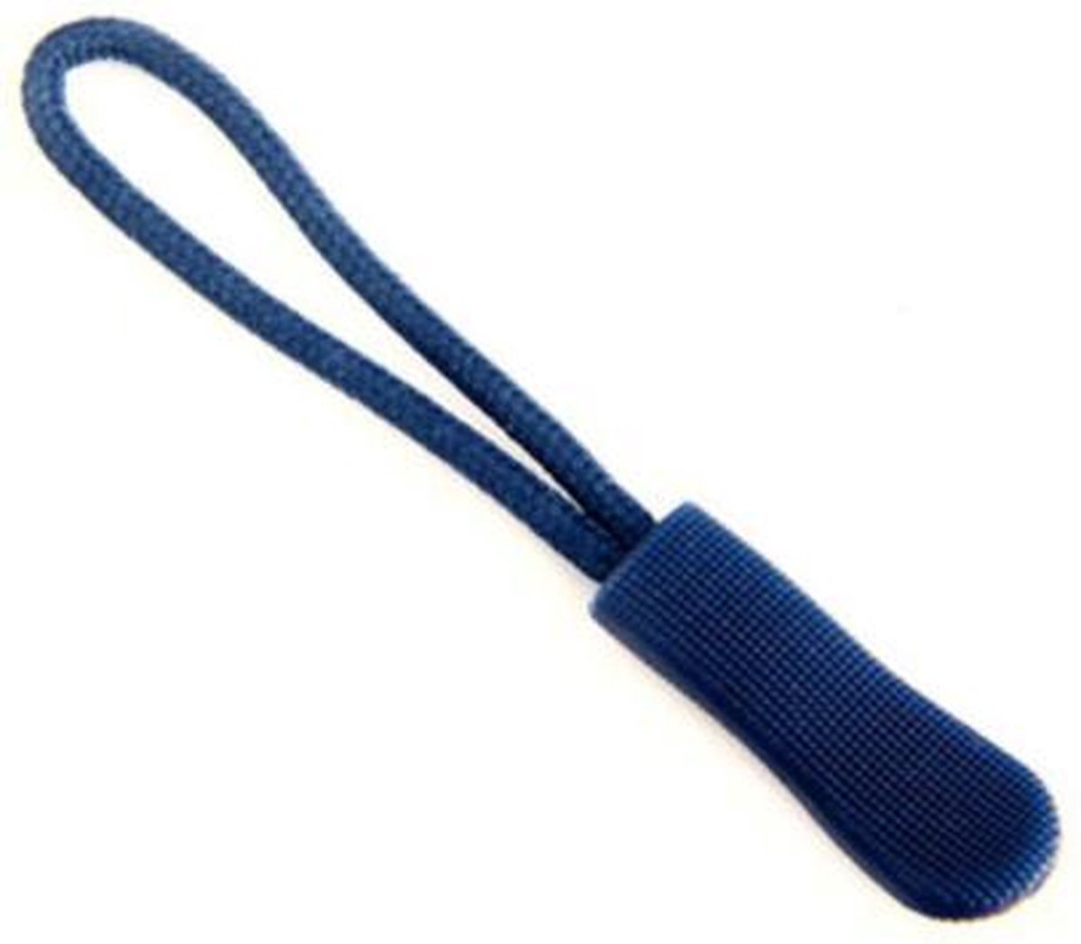 Zipper puller donker blauw - per 3 stuks