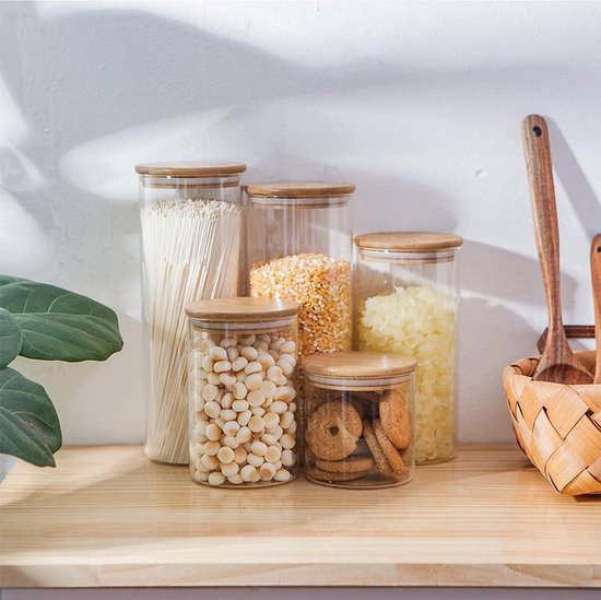 Kleine glazen weckpotten | 80ml inhoud weckpot | 12 Stuks