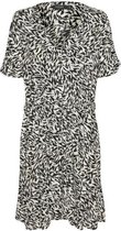 SOAKED IN LUXURY SLArjana Dress SS - Preppy Animal Black Black