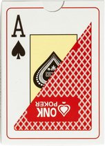 Professionele ONK Poker Kaarten - Rood - Kaartspel