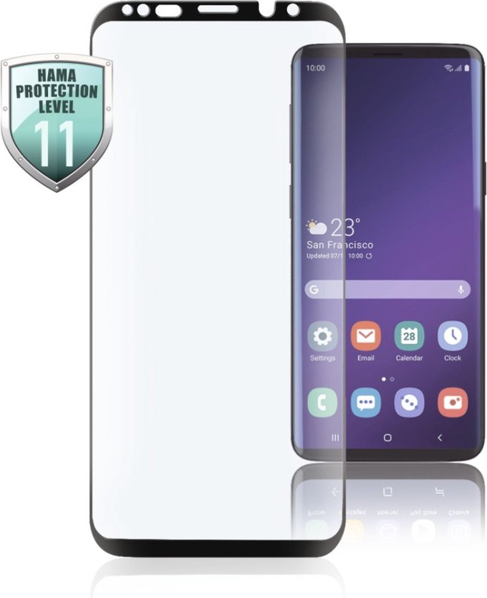 Hama 3D-full-screen-beschermglas voor Samsung Galaxy S10 lite, zwart