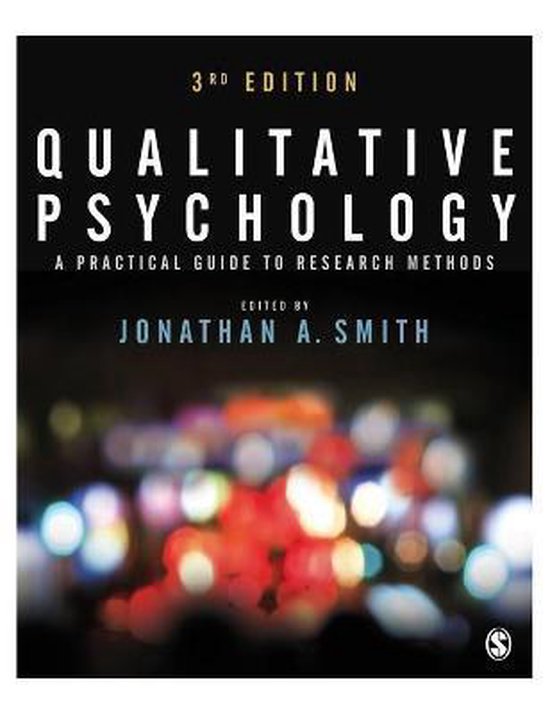 Qualitative Psychology - cover