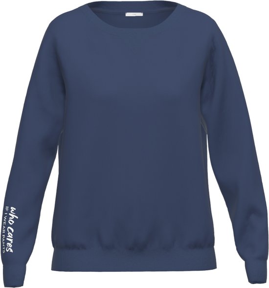 Mey Sweatshirt Home Office Ladies 17307 - Multicolor 668 yacht blue Ladies - S