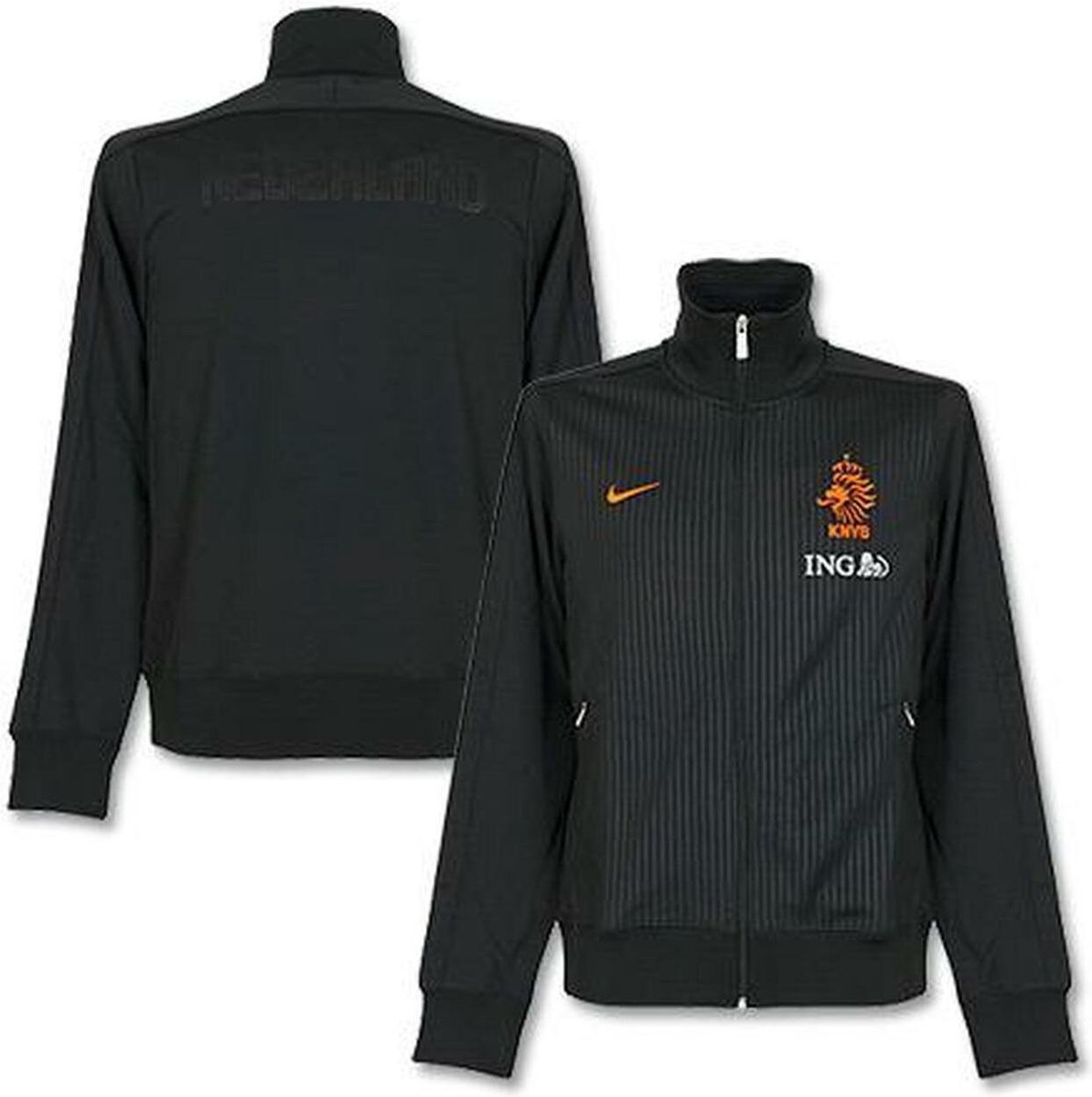 Nike Holland Jack Nederlands Elftal - Heren - Maat S - zwart | bol.com