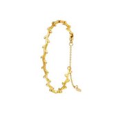Yehwang Armband Golvende Tak Goud One Size 0288943-187