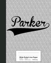 Wide Ruled Line Paper