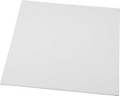 Canvas Paneel, afm 30x30 cm, dikte 3 mm, 280 gr, wit, 10 stuk/ 1 doos