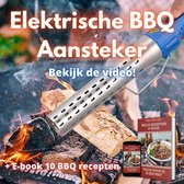 Elektrische BBQ aansteker - Barbecue accessoires + 10 BBQ recepten
