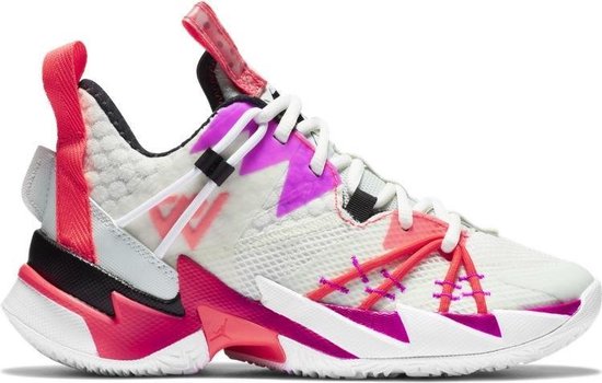 Jordan Why Not Zer0.3 SE (GS) Wit Paars Rood Schoenmaat EU : 36.5 | bol.com