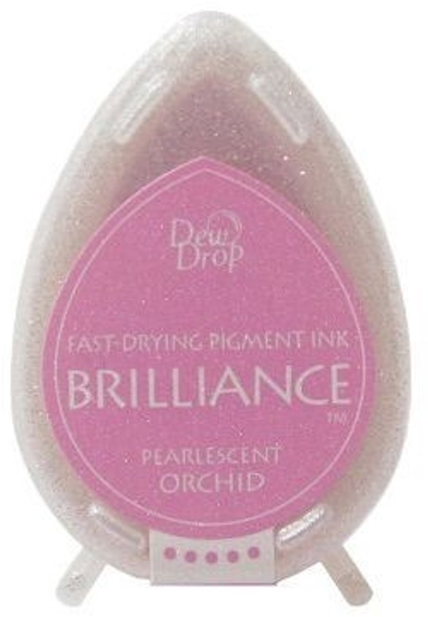 Inktkussen Brilliance Dew drops Pearlescent Orchid (1 st)