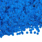 Papieren Confetti Blauw 100 Gr