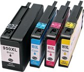 inktsjop huismerk Inktcartridge / 950XL / 951XL / Zwart en Kleur - Geschikt voor HP Voor HP Officejet Pro Printers: 251dw / 276dw / 8100 / 8600 / 8610 / 8615 / 8616 / 8620 / 8625 / 8630 / 864